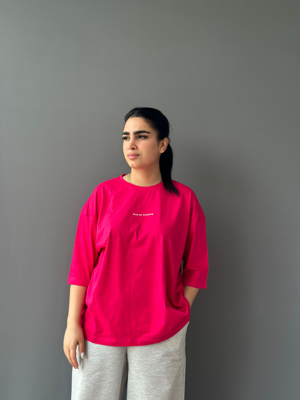 تیشرت باکسی چاپی اسپرت